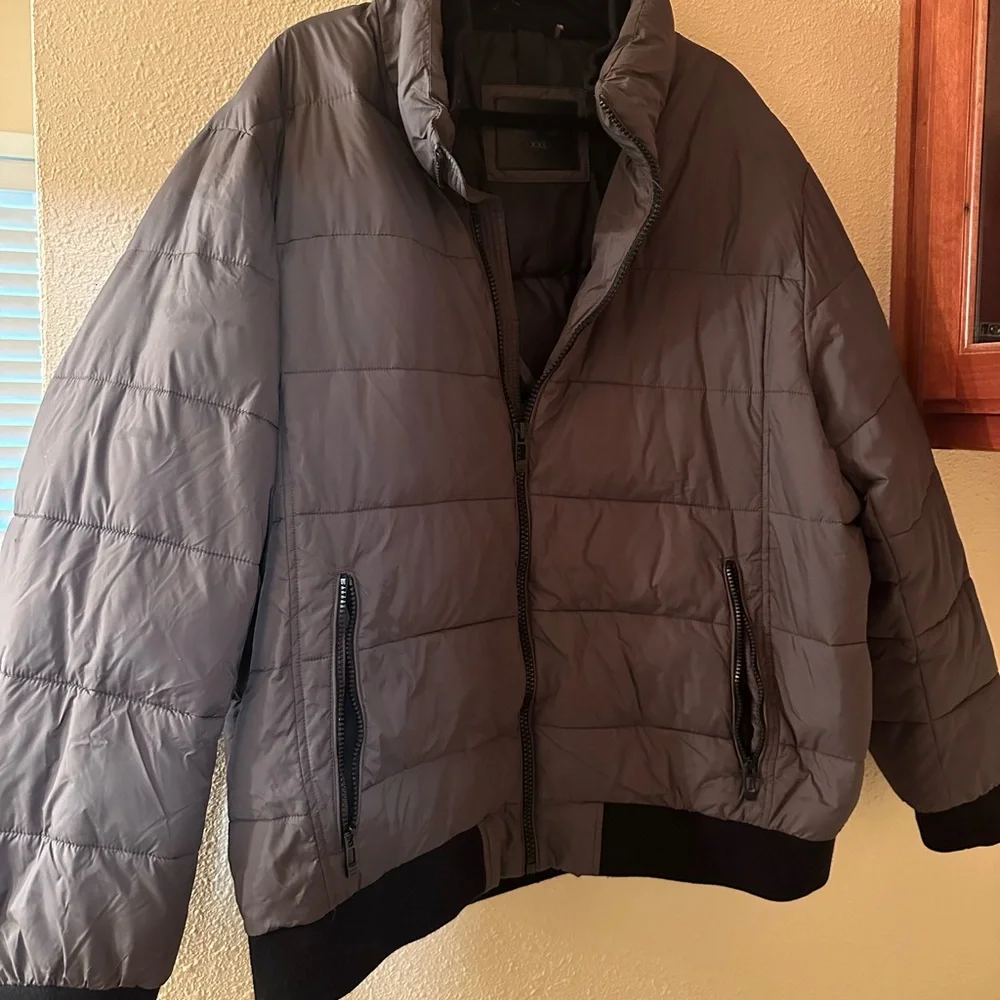 Calvin Klein Retro Puffer Jacket - Picture 1 of 7